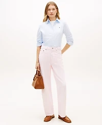 Tommy Hilfiger Women's Ankle Waide Leg Jeans