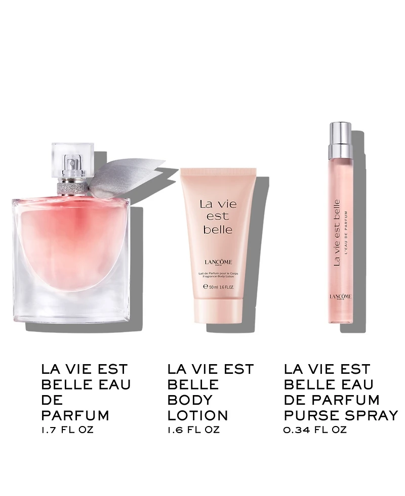 Lancome 3-Pc. La Vie Est Belle Eau De Parfum Limited-Edition Valentine's Day Perfume Gift Set