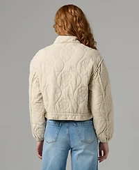 Blank Nyc Women's Floral Quilted Jacket