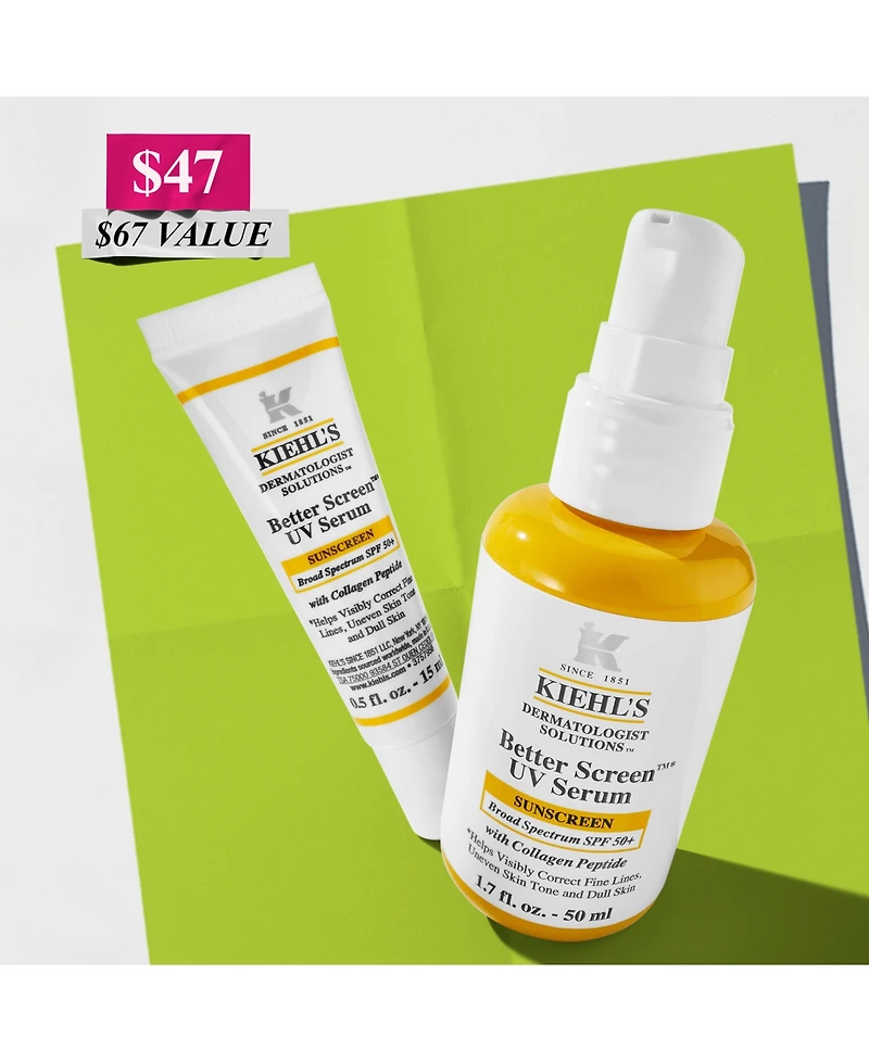Kiehl's Since 1851 2-Pc. Better Screen Sunscreen Spf 50+ Set