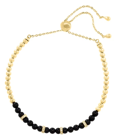 Effy Collection Malachite Bracelet in Gold Over Silver