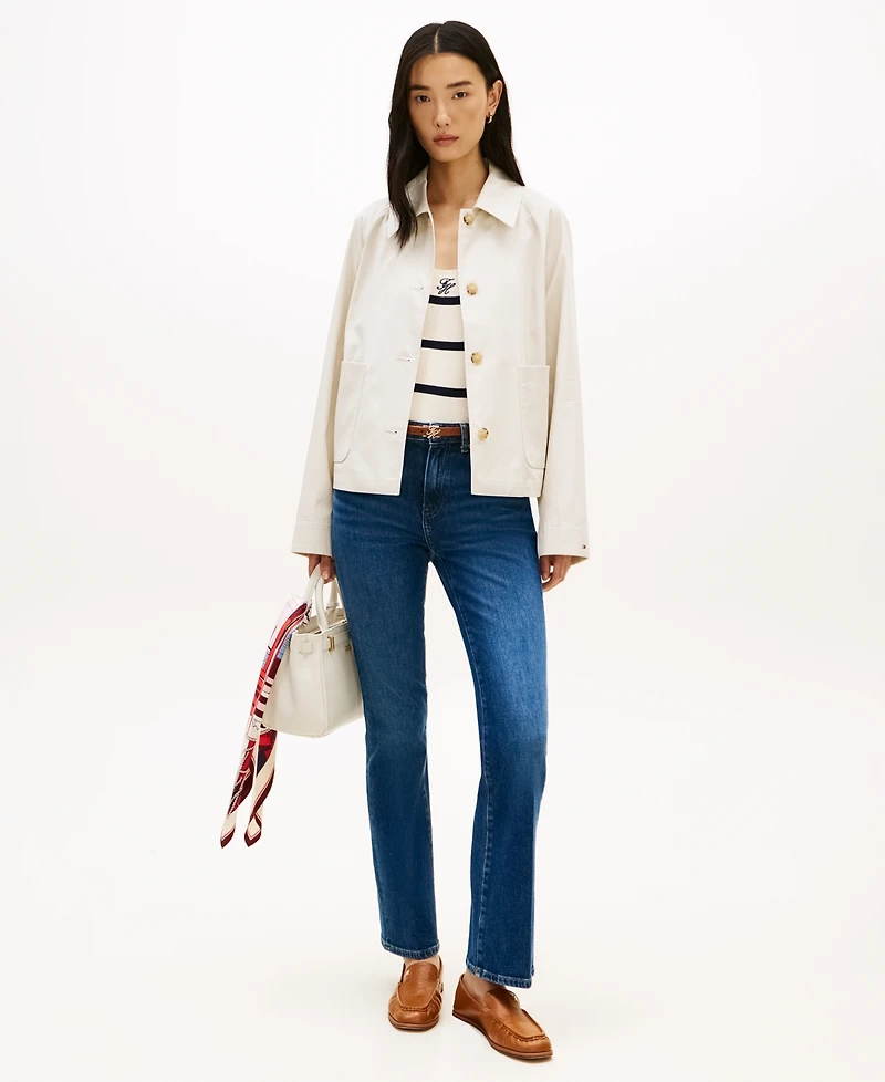 Tommy Hilfiger Women's Dark Blue Bootcut Jeans