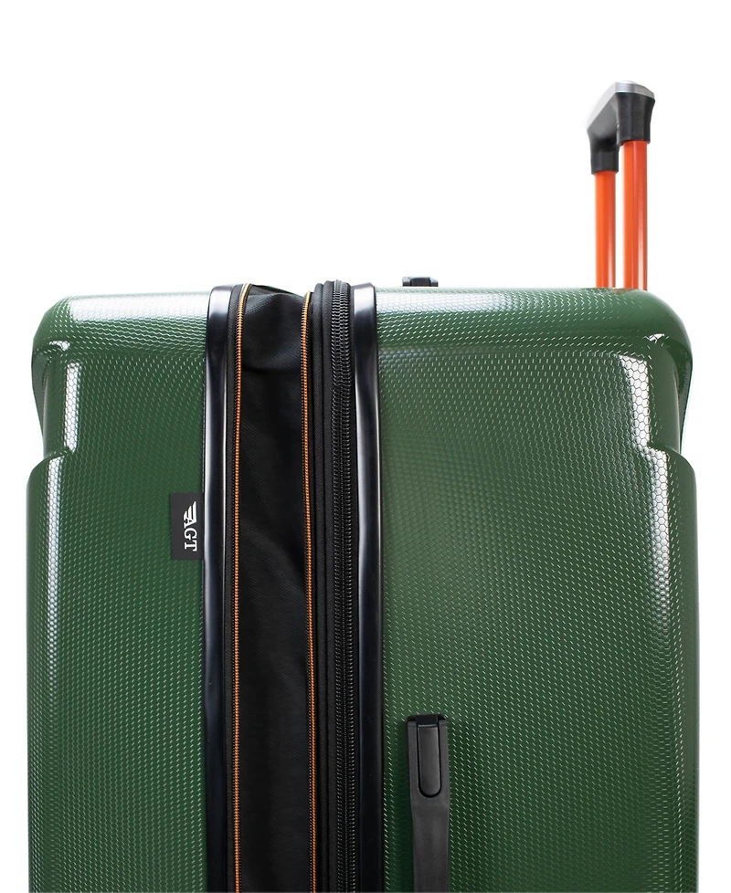 American Green Travel Optimus -Piece Hardside Expandable Spinner Trunk Luggage Set