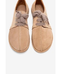 Forever & Always Women's Shoes Denora Leather Lace Up