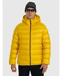 4F Men's trekking down jacket with natural filling