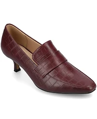 Journee Collection Women's Celina Kitten Heel Loafers