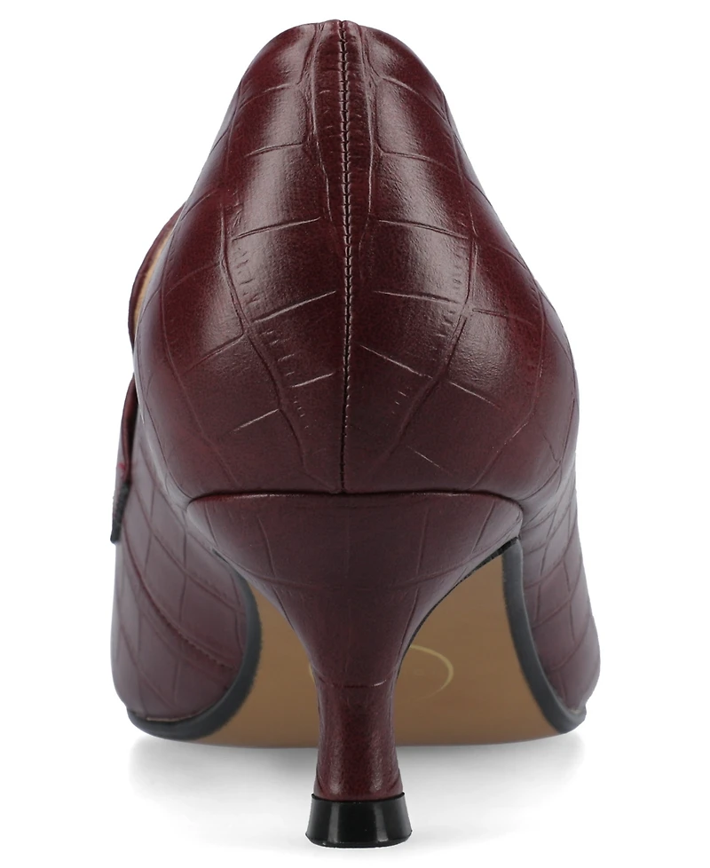 Journee Collection Women's Celina Kitten Heel Loafers