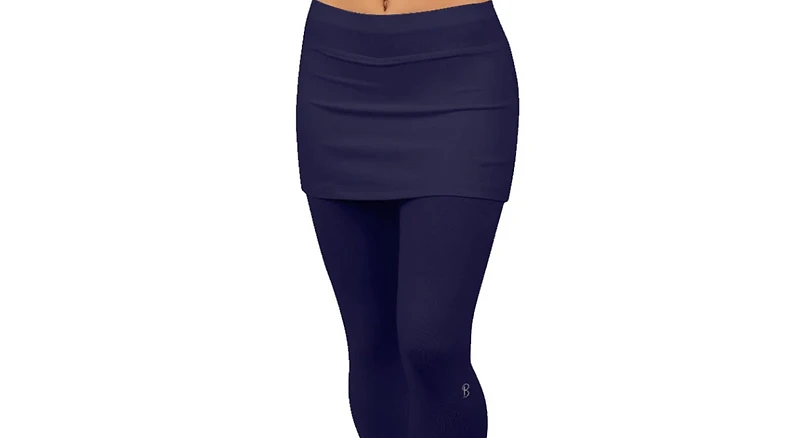 Sofibella Plus Warmer Tennis Skirt
