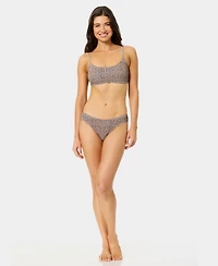 California Waves Women's Solid Scoop Neck Swim Bralette, Created for Macy's