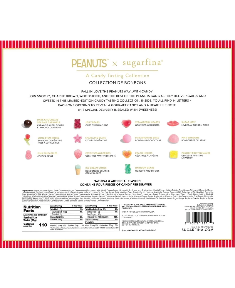 Sugarfina Valentine's Day Love Letters Tasting Collection, 12-Pc.