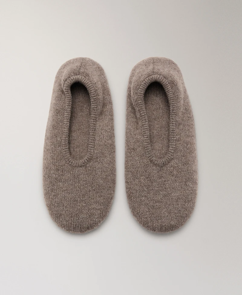 Mango Women's Cashmere Slippers