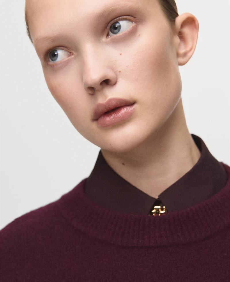 Mango Women's Medium-Knit Sweater