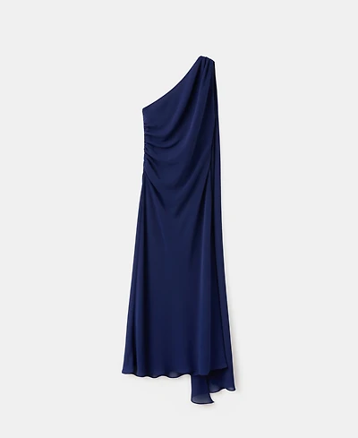 Mango Women's Scarf Asymmetrical Dress