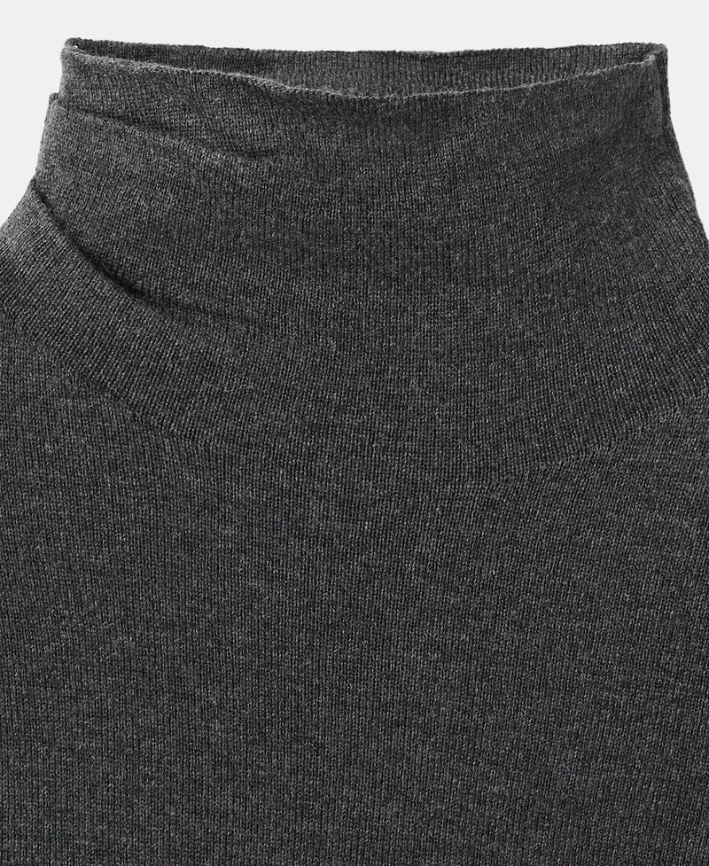 Mango Women's Draped Turtleneck Sweater