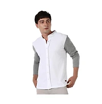 Campus Sutra Men's Colourblocked Regular Fit Shirt