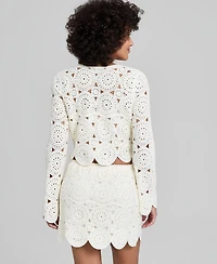 And Now This Women's V-Neck Long-Sleeve Cardigan, Macy's Exclusive