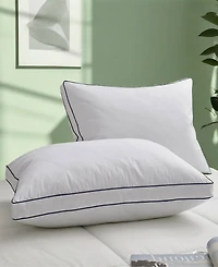 Unikome Quilted Goose Down Feather 2-Pack Pillows