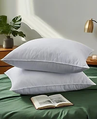 Unikome Quilted Goose Feather 2-Pack Pillows