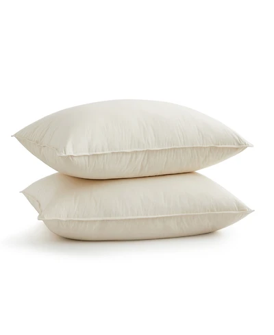 Unikome Down-Around Design Cotton 2-Pack Pillows