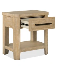 Furniture Marcel 26" Wood 1-Drawer Nightstand