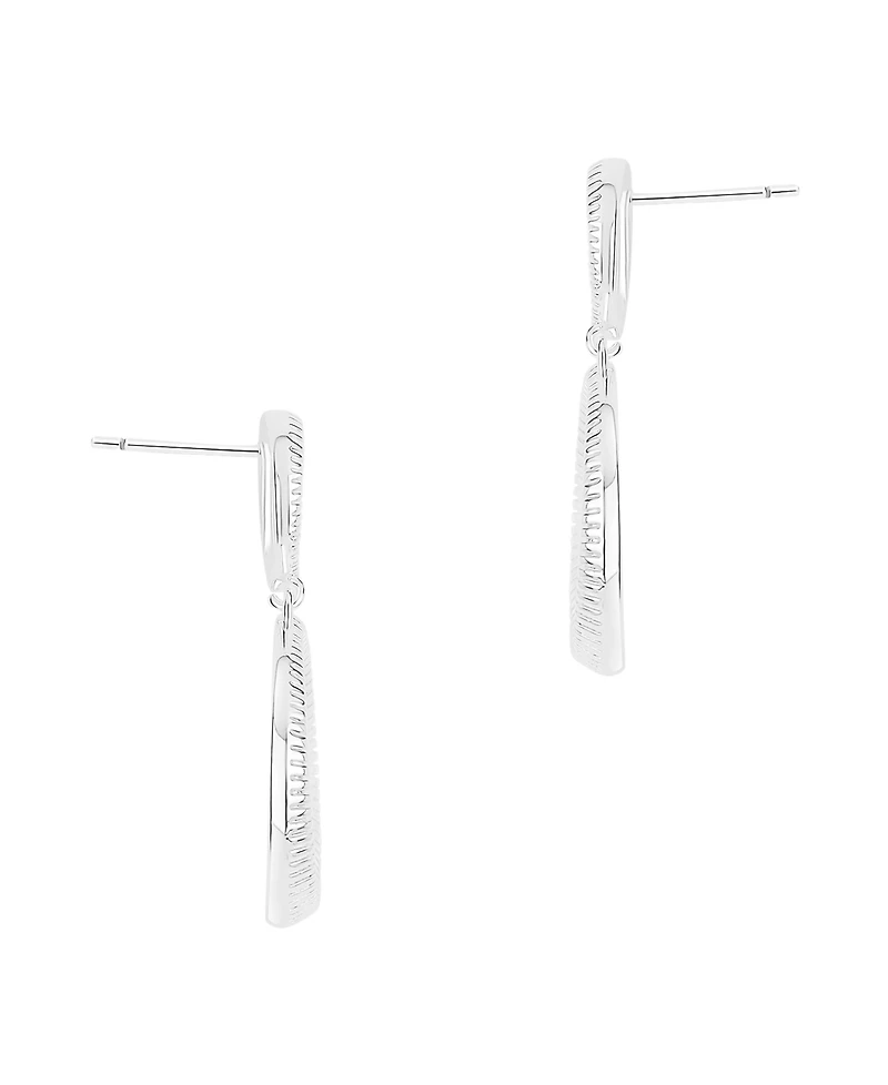 And Now This Circle Drop Post Earrings