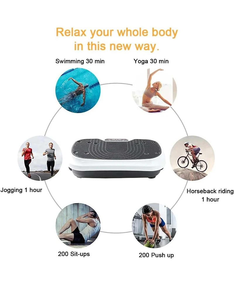 Seamless Outdoors Fit Vibrations - Fitness Plate