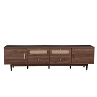 Boyel Living 76-Inch Modern Tv Stand with Drawers for Living Room or Bedroom, Fits TVs Up to 85 Inches