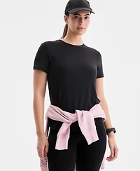 Id Ideology Women's Performance Crewneck T-Shirt, Macy's Exclusive
