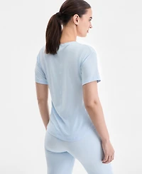 Id Ideology Women's V-Neck Short-Sleeve Performance Tee, Macy's Exclusive