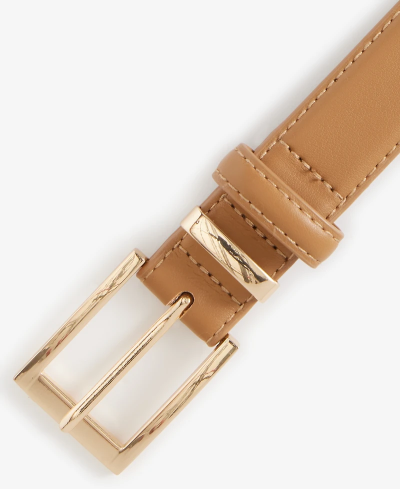 Giani Bernini Square Off Harness with Metal Loop and Faux Leather Loop Belt, Macy's Exclusive