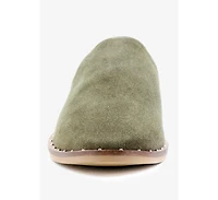 Lia Womens Handcrafted Canvas Mules