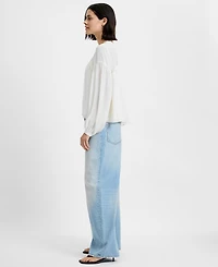 French Connection Women's Marina Round Neck Blouse