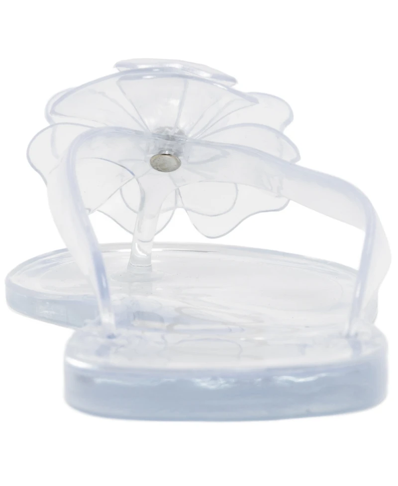 Sugar Women's Rosebud Stud Open Toe Flat Sandals