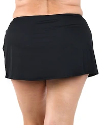 La Blanca Plus Island Goddess Adjustable Tunnel Swim Skirt