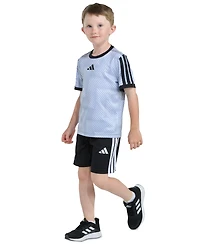 adidas Boys' 2T-7 Printed T-Shirt and Shorts, 2-Piece Set
