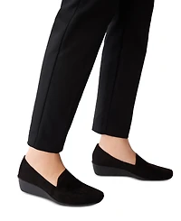 Anne Klein Women's Wendell Slip On Wedge Loafers
