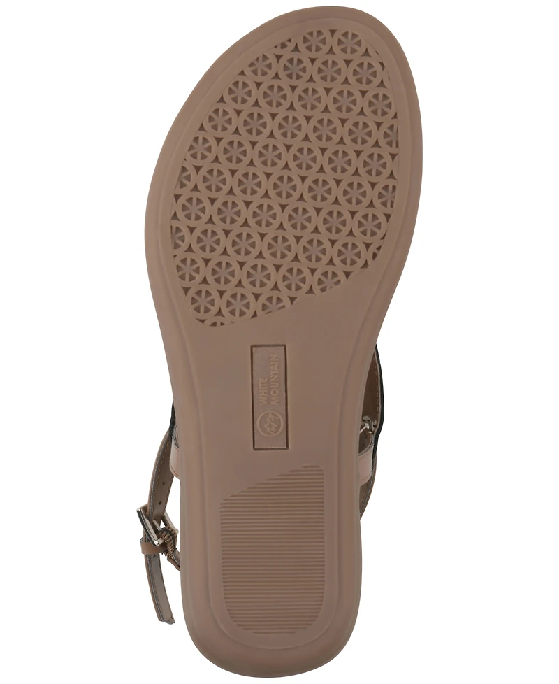 White Mountain Women's Lifted Slingback Sandals