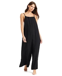 Sanctuary Women's Costal Covers Pleated Beach Cover-Up Overall