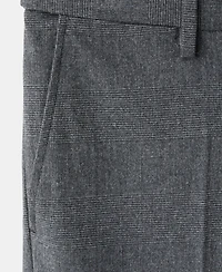Mango Men's Slim-Fit Flannel Pants