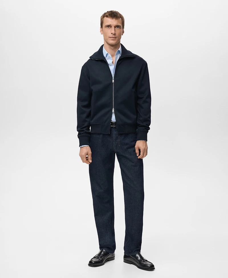 Mango Men's Zip Sweatshirt