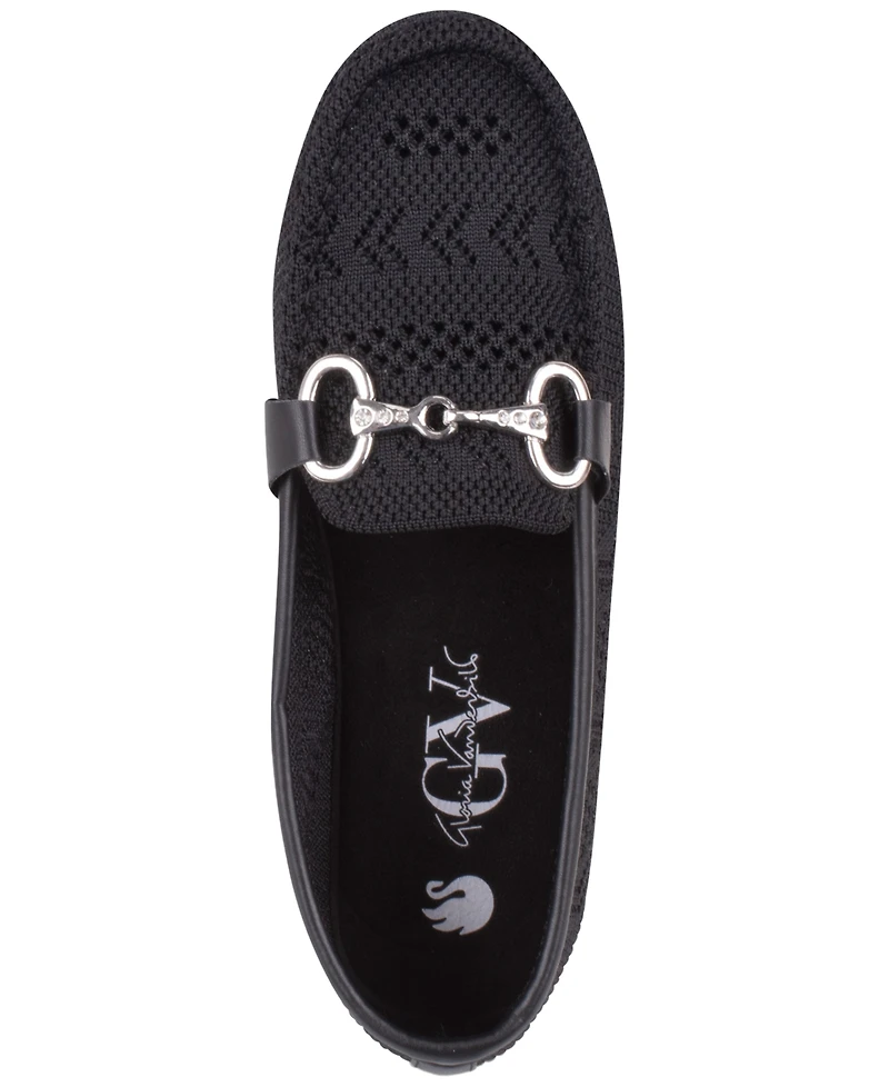 Gloria Vanderbilt Women's Tristan Knit Slip-On Loafers