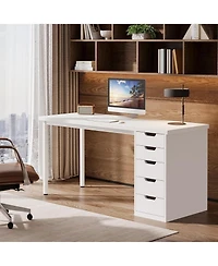 Tribesigns Modern Computer Desk, Simple Style, 47 Inches Pc Desk