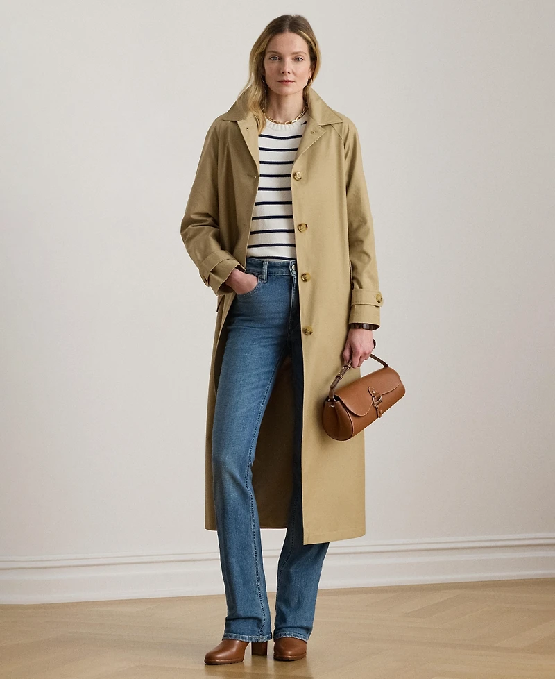 Lauren Ralph Women's Maxi Balmaccan Coat