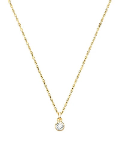 Tiny Blessings Children's 14K Gold Birthstone Girls' 12-14" Necklace