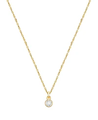 Tiny Blessings Children's 14K Gold Birthstone Girls' 12-14" Necklace