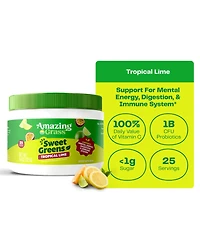 Amazing Grass Sweet Greens Superfood Powder, Tropical Lime, 25 Servings