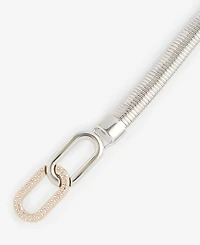 I.n.c. International Concepts Stretch Cobra Crystal Buckle Belt, Macy's Exclusive