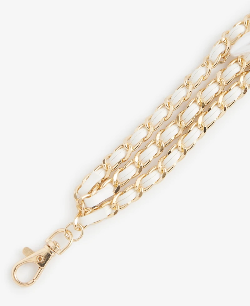 I.n.c. International Concepts Imitation Pearl and Shell Chain Swag Belt, Macy's Exclusive