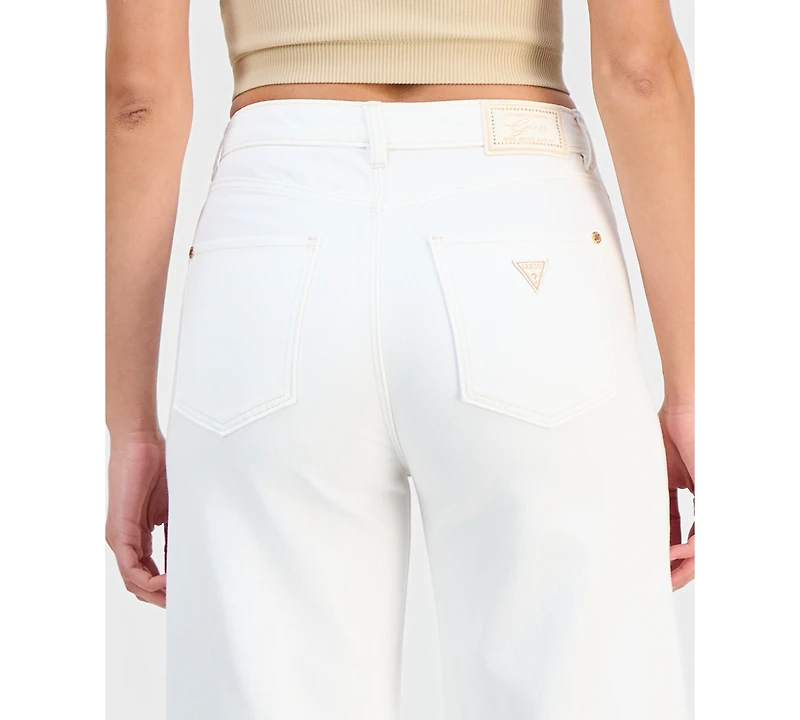 Guess Women's Wide-Leg Ankle Jeans