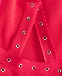 I.n.c. International Concepts Women's Grommet & Fringe Sweater Skirt